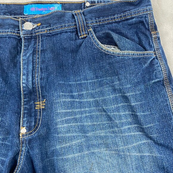 GB Design Lab Woman's Jeans 40x32 With Embroidered Back Pockets & Unique Stitche - Picture 14 of 16